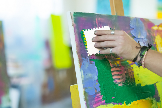 Шпатель металлический "Amsterdam" M 10*10см